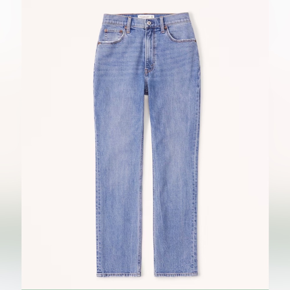 Abercrombie Curve Love Ultra High Rise Ankle Jean